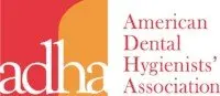 The american dental hygienists association logo.